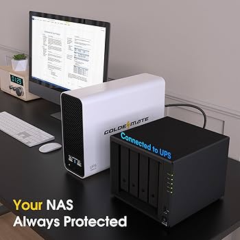 Amazon.com: GOLDENMATE 1000VA/800W Lithium UPS Battery Backup and