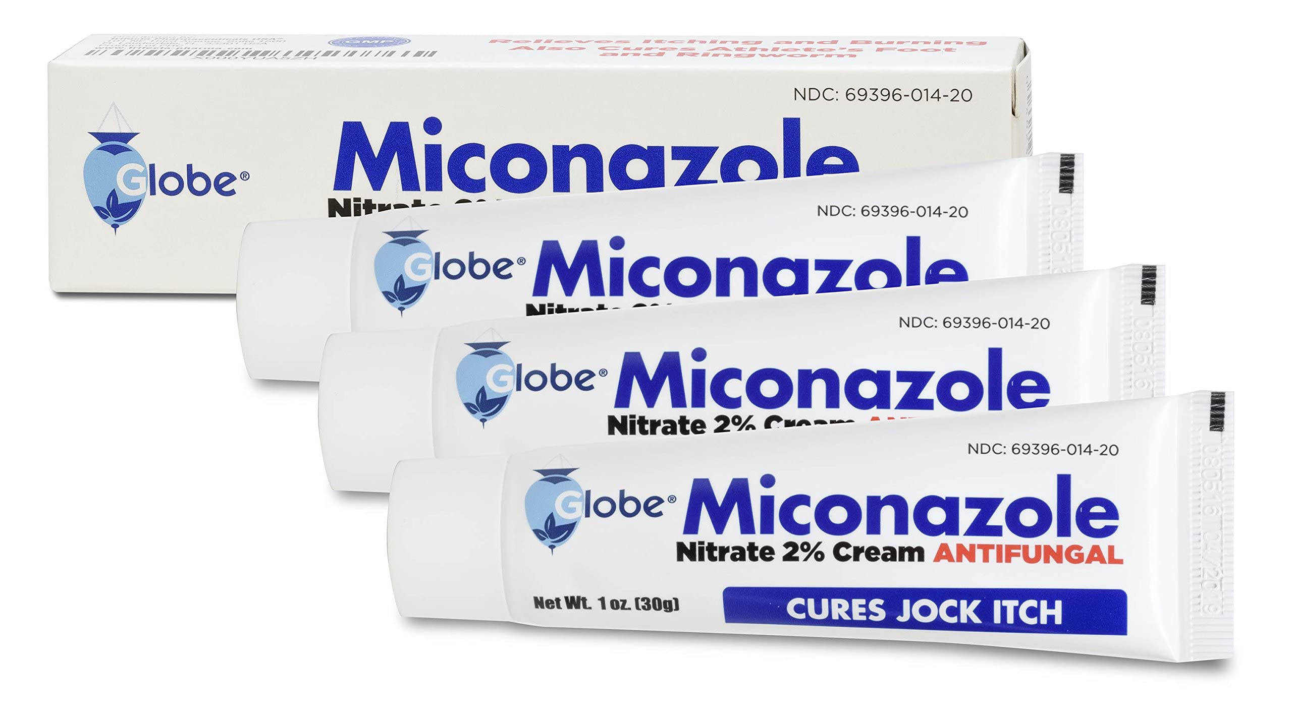 Buy Globe Miconazole Nitrate 2 Antifungal Cream, Cures Most Athletes