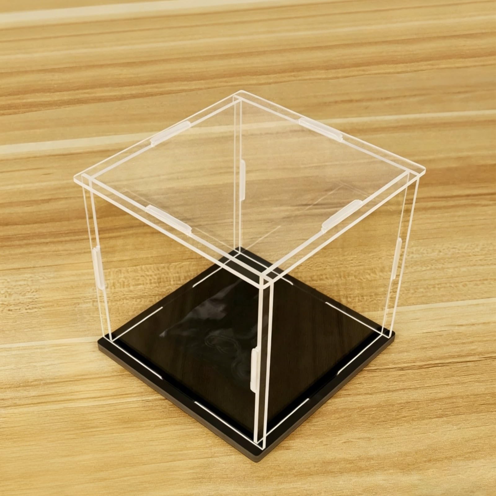 vetrina vetrinetta Vetrina In Acrilico Trasparente, Vetrina Addensata Resistente Ai Raggi UV, Cubo Espositivo In Acrilico Personalizzabile Per Action Figure/ Modelli(60X30X55cm/24x12x22in)