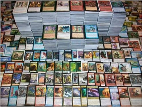 Lote de 1000 tarjetas MTG de Magic The Gathering con colección instantánea raras y láminas