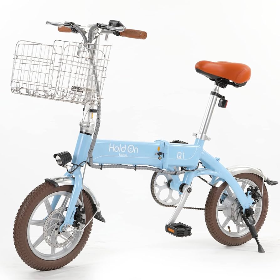 Hold On Q1 電動折りたたみ自転車 電動自転車 折りたたみ自転車 14インチ 折りたたみ 電動アシスト自転車