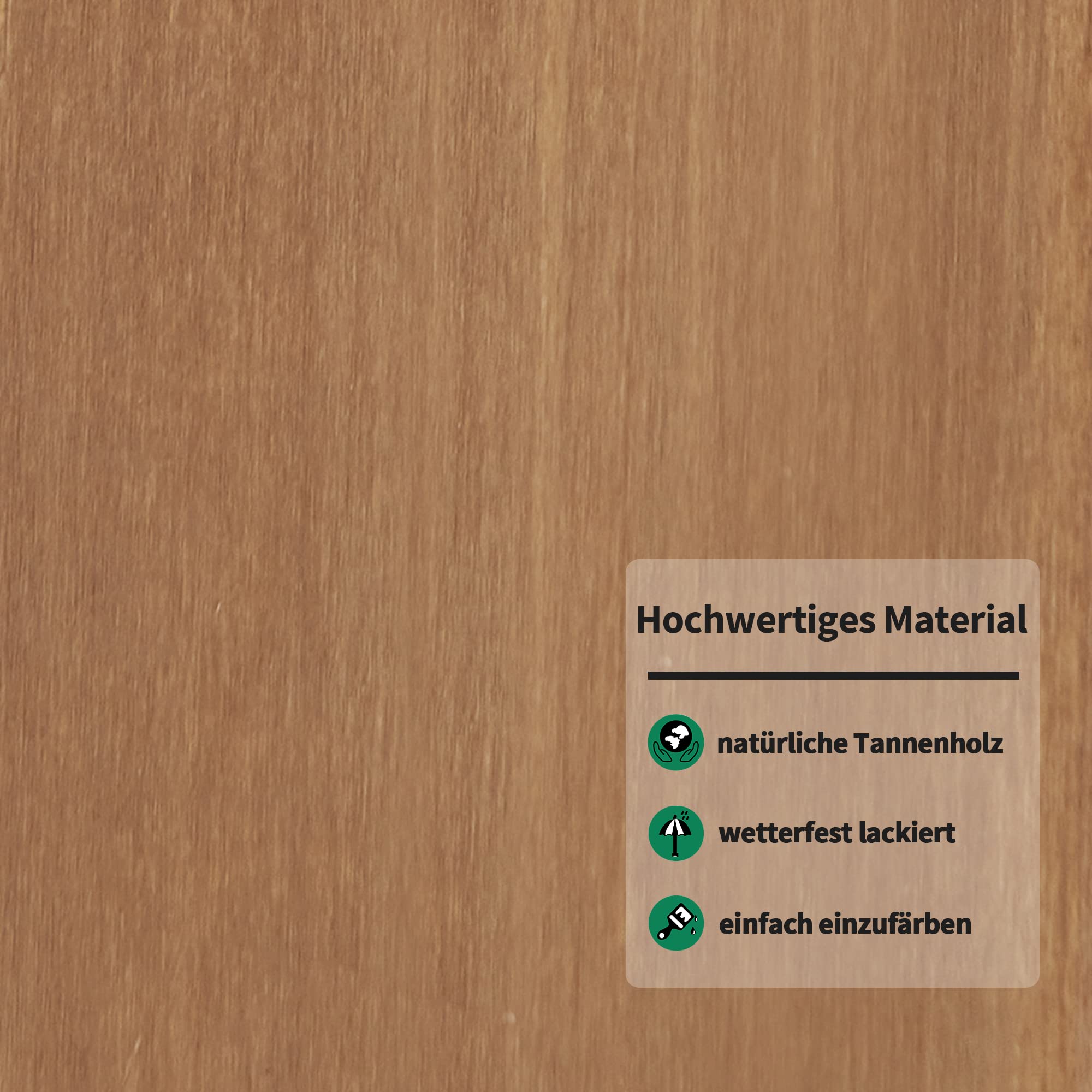 M MCombo Scaffale in legno per esterni, per legna da ardere con parete posteriore, in legno con copertura impermeabile, 90 × 185 × 186 cm, 1202 (colore naturale)