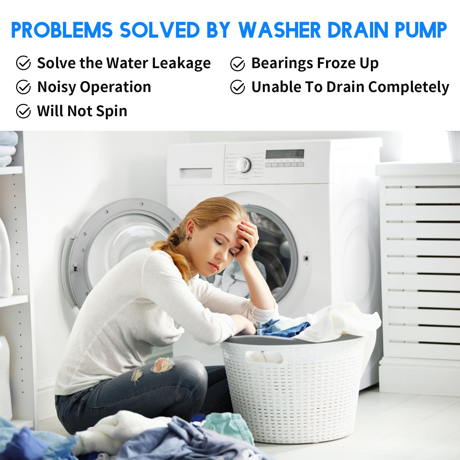 Amazon.com: Generic 202203 Washer Drain Pump Compatible with