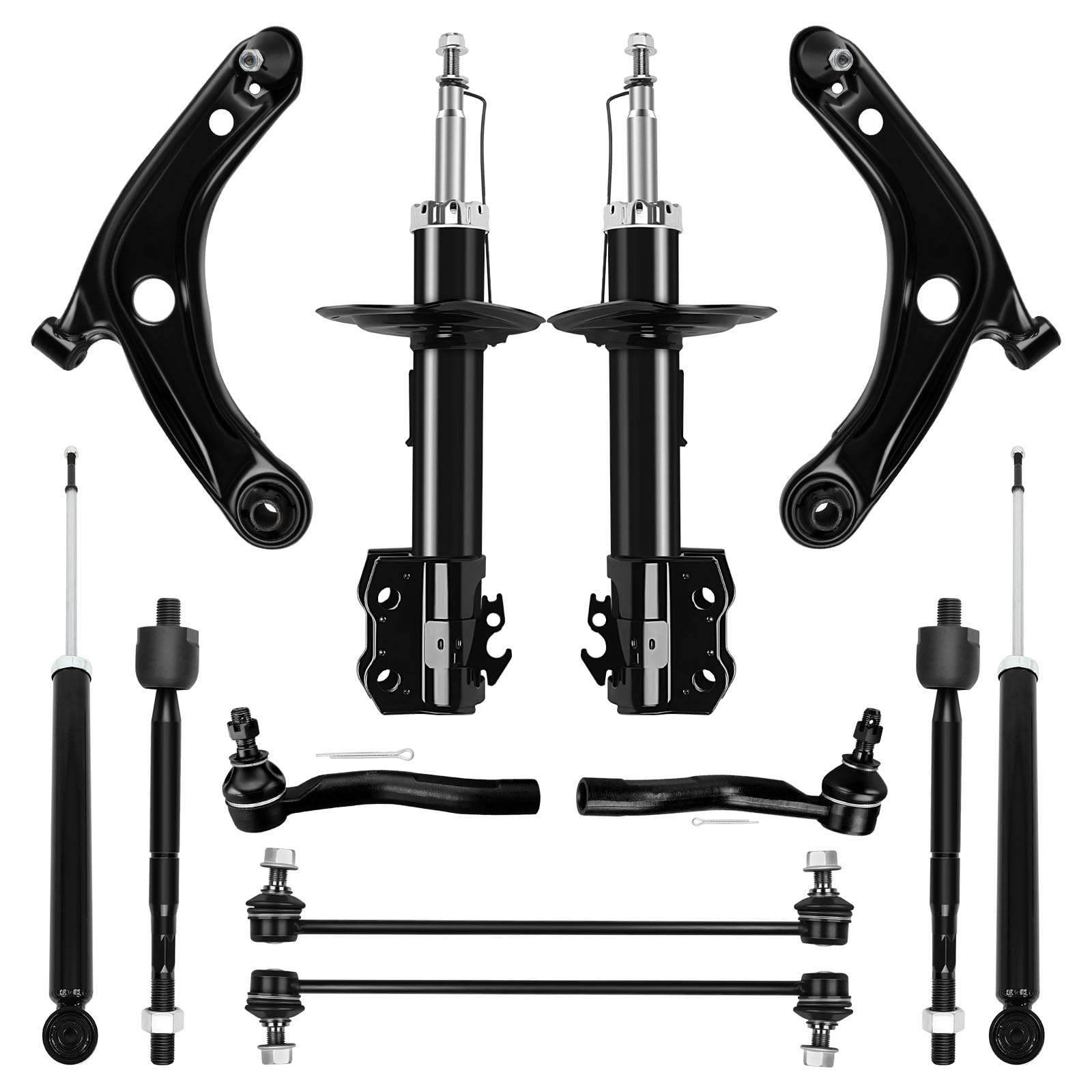 Amazon.com: TFGCSG Struts shock absorber Control Arm and Ball