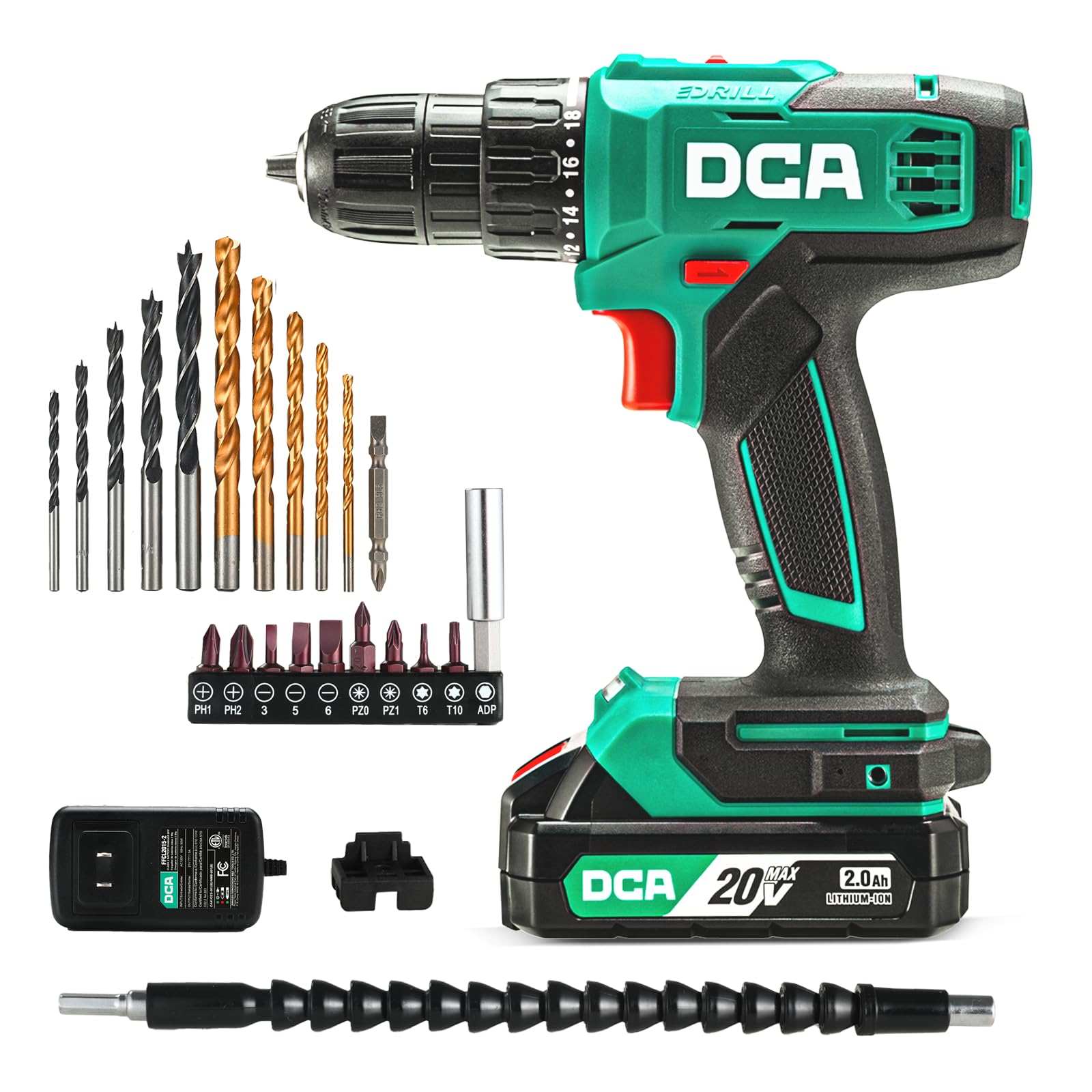 DCA Cordless Drill Set