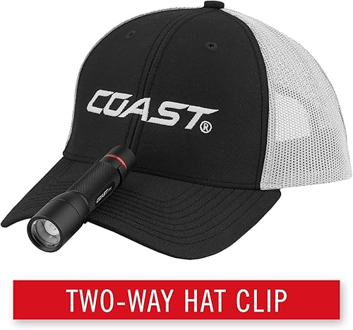 Miniatura 8 de Coast HX5R - Linterna LED recargable de 620 lúmenes con enfoque deslizante y compatible con CR123, baterías incluidas