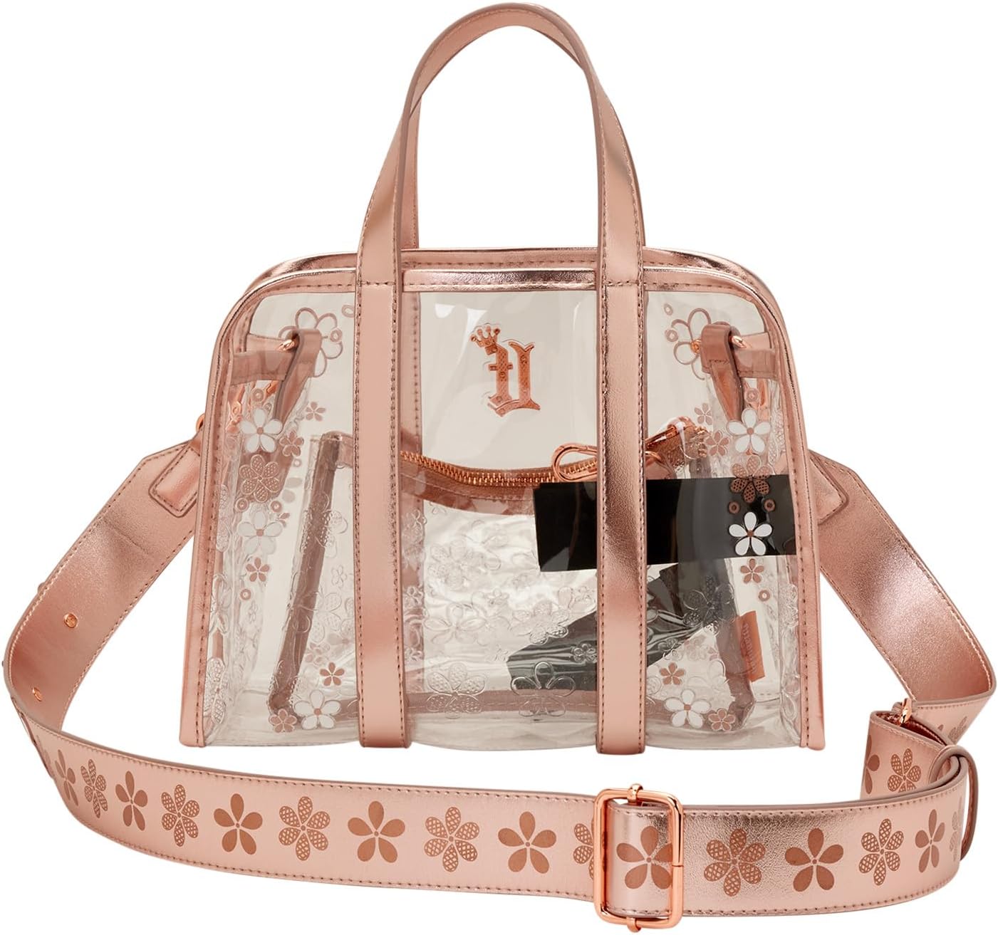 Loungefly Clear Floral Crossbody Bag