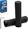 Non-Slip Handlebar Grips, 1 Pair Professional Bike Handlebar Grips, Adult Mountain Bike Grips with Soft Anti-Slip Rubber, Ergonomic, with 1 Allen Wrench, Suitable for Most Bicycles