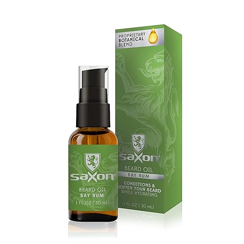 Saxon Aceite de barba, aroma a ron de bahía