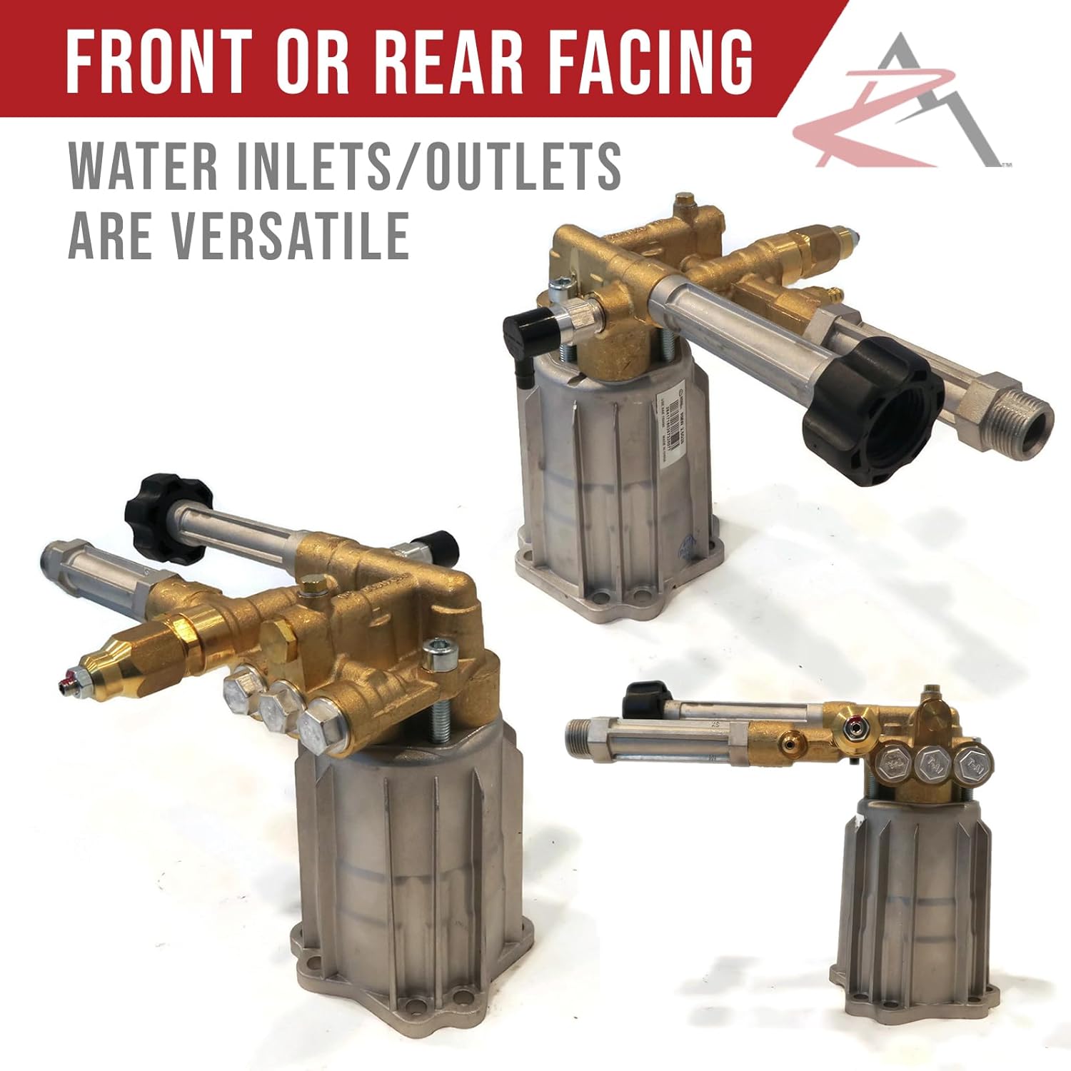 The ROP Shop OEM AR 7/8" Shaft 2800 PSI Power Pressure Washer Pump for Karcher G2500LH 11944030