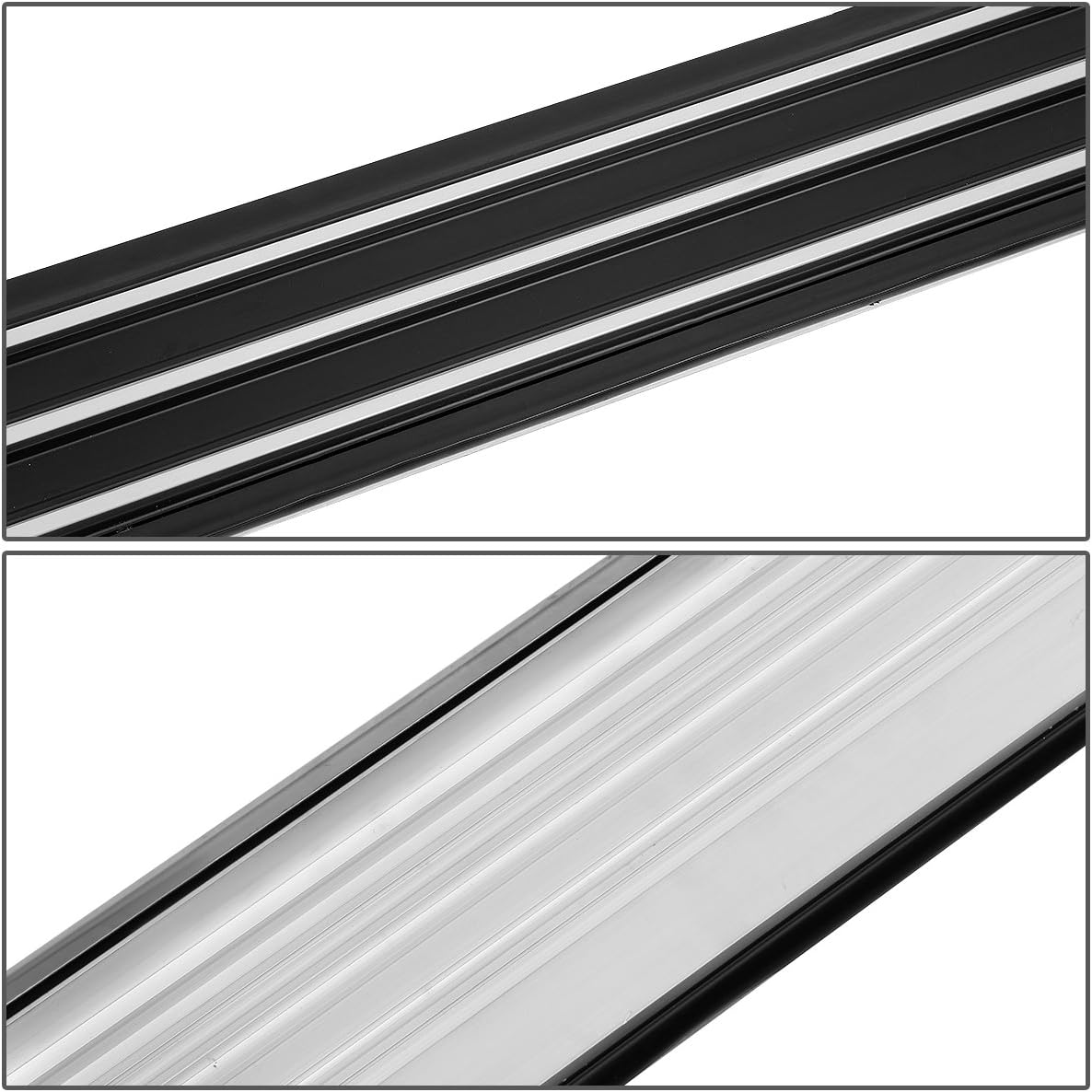 Auto Dynasty Running Boards Compatible with 2016-2022 Honda Pilot, Aluminum Side Step Rail Nerf Bars, 5.5 Inches Step Bars, Black 17 18 19 20 21