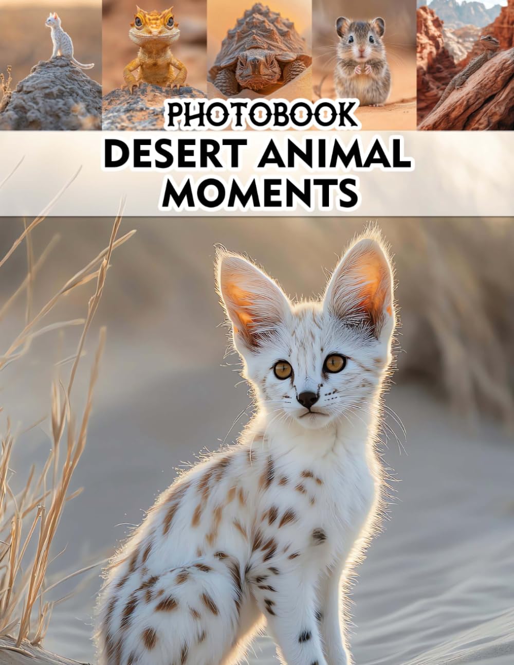 Desert Animal Moments Photobook: Capture the Essence of Arid Habitat Wildlife Behaviors for Nature Enthusiasts