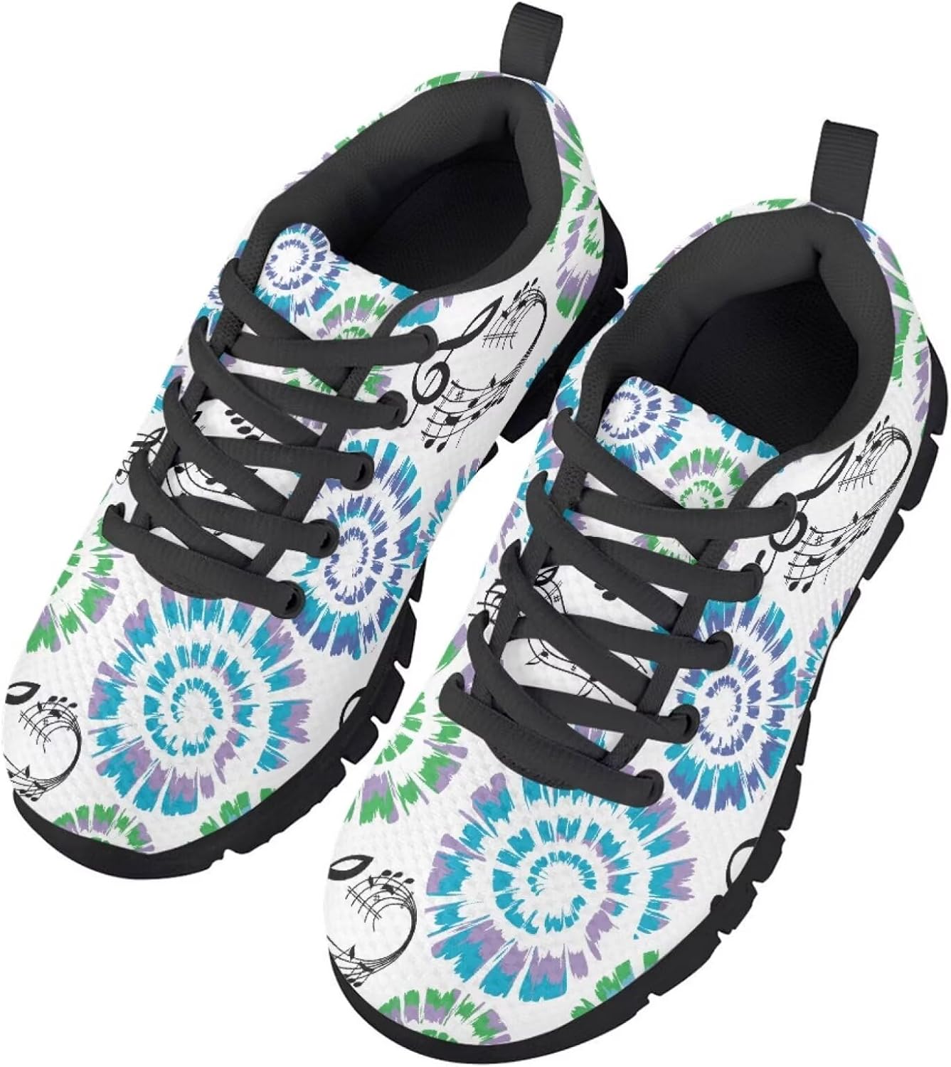 SYtrade Kid Boys Girls Shoes Running/Walking Sports Sneakers Black Sole
