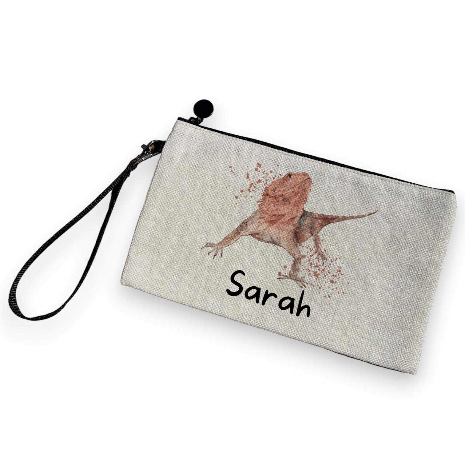 Personalised Bearded Dragon Pencil Case, Gift For Kids, Back To School Supplies for Teacher, Thank You Gift for Reptile Lovers Stationary