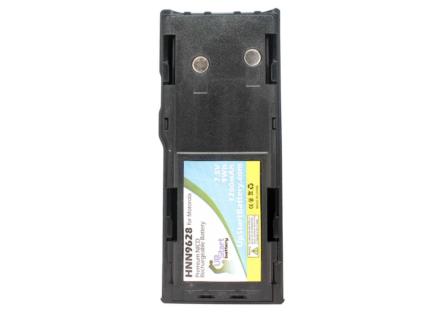 HNN9628 Battery and Charger for GP300, CP450, WPNN4044AR, Radius GP300, GTX Two-Way Radio (1200mAh, 7.5V, NI-CD)