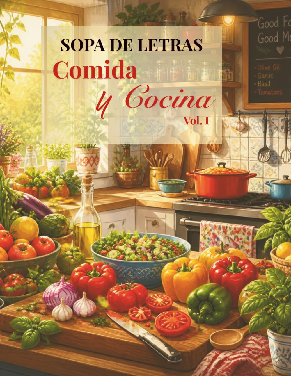 Sopa de Letras - Comida Y Cocina (Sopa de Letras/Spanish word Search)