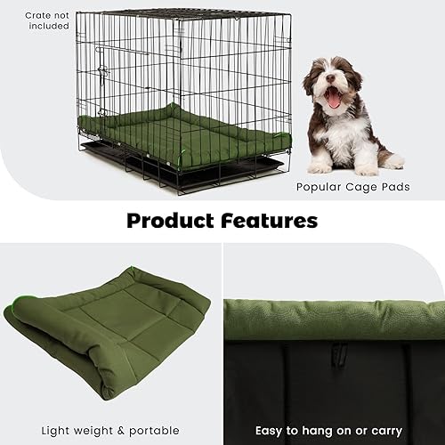 Miniatura 5 de Miguel Oxford - Cama impermeable para perros 900D para exteriores, para jaulas de metal, resistente al agua, para todo tipo de clima, duradera,