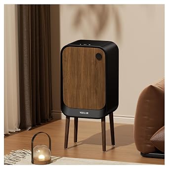 Motion Sensor Trash Can - Automatic Touchless 5.5 Gallon Garbage Bin for Bathroom, Bedroom, Kitchen, Office Black