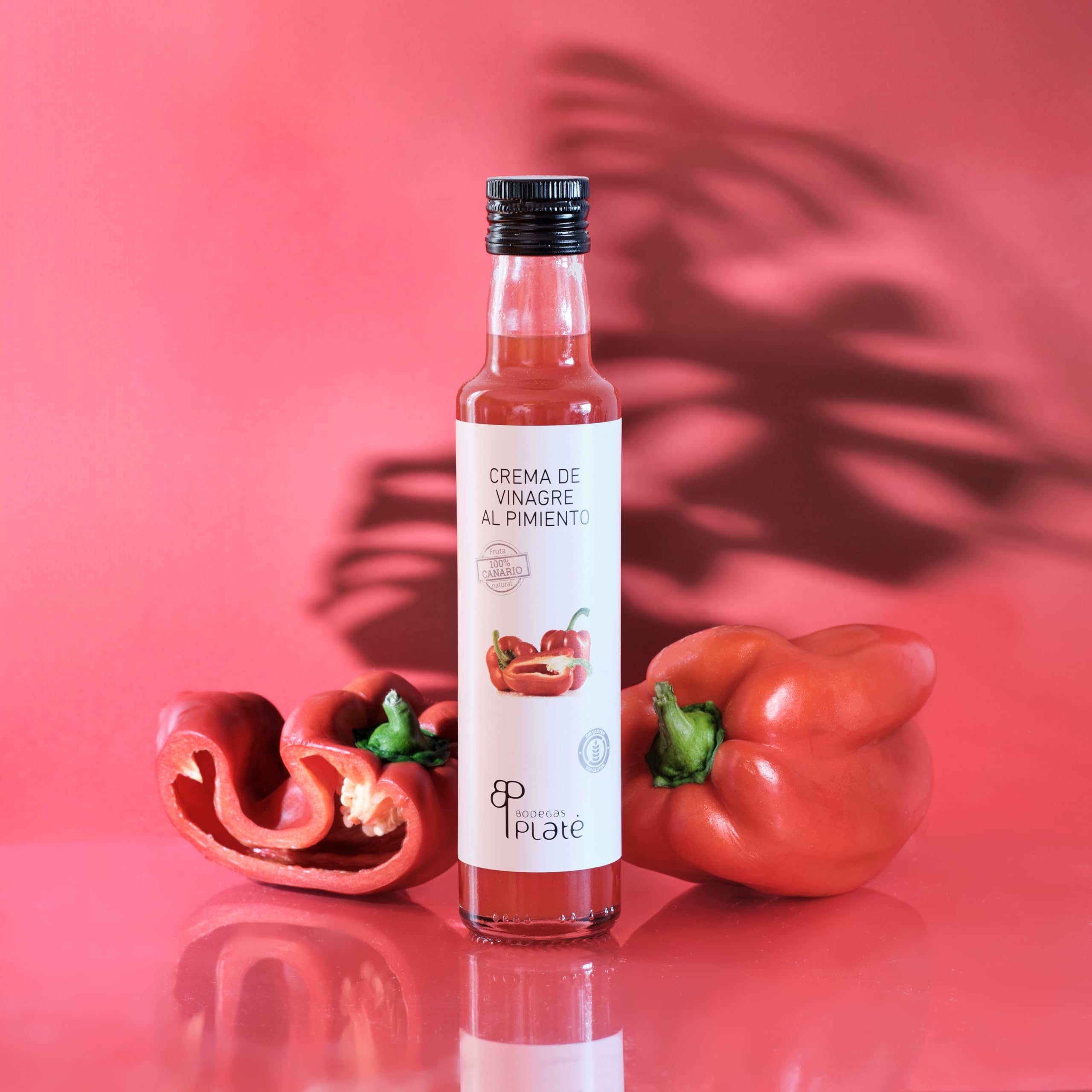 Crema de Vinagre de Pimiento 250 ml Aderezo artesanal vegano sin gluten