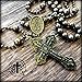 Rugged Rosaries WWI Battle Beads Combat Style Rosary in Brass Finish - WWI Battle Beads Military design Rosary handmade in Texas Strong Catholic Gifts