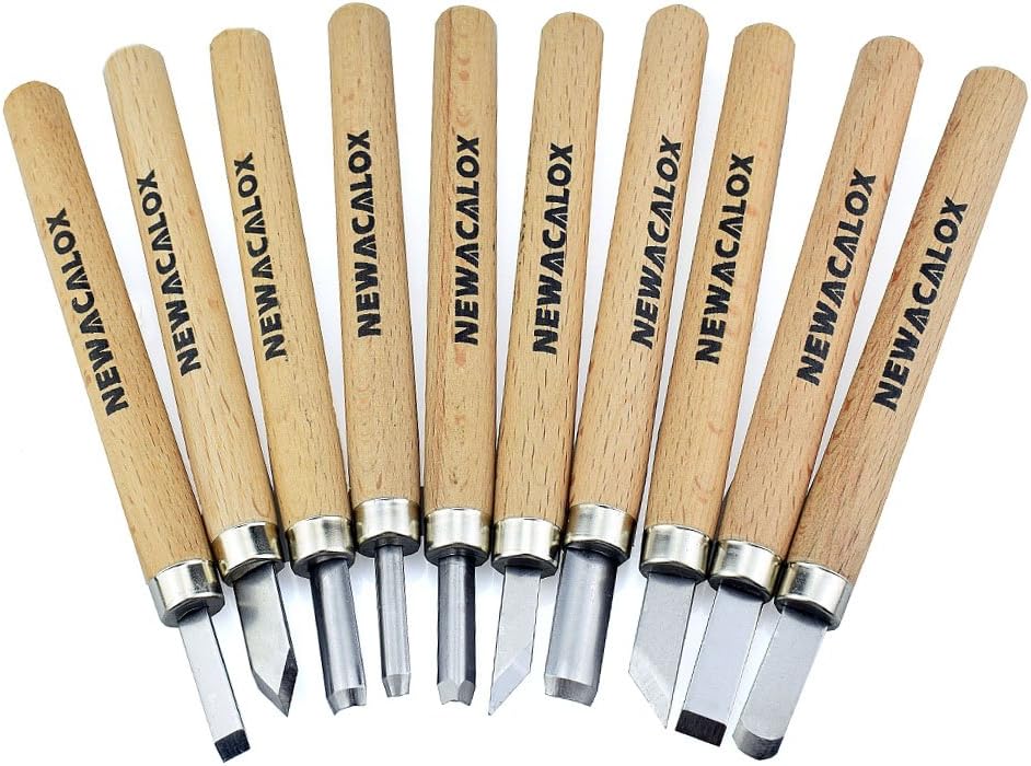 10pcs Woodcut Knife Scorper Wood Carving Tools Cutter Graver Engraving Nicking Scalpel DIY Tool Scribing Woodworking Hobby Arts (10 pcs)