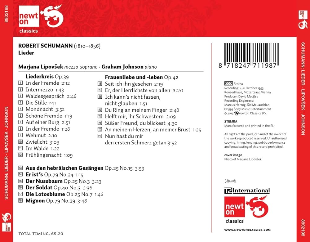 ⭐︎ ロベルト・シューマン 25CD シューマン：美しいヘートヴィヒ／2つのバラード／おとぎの絵本