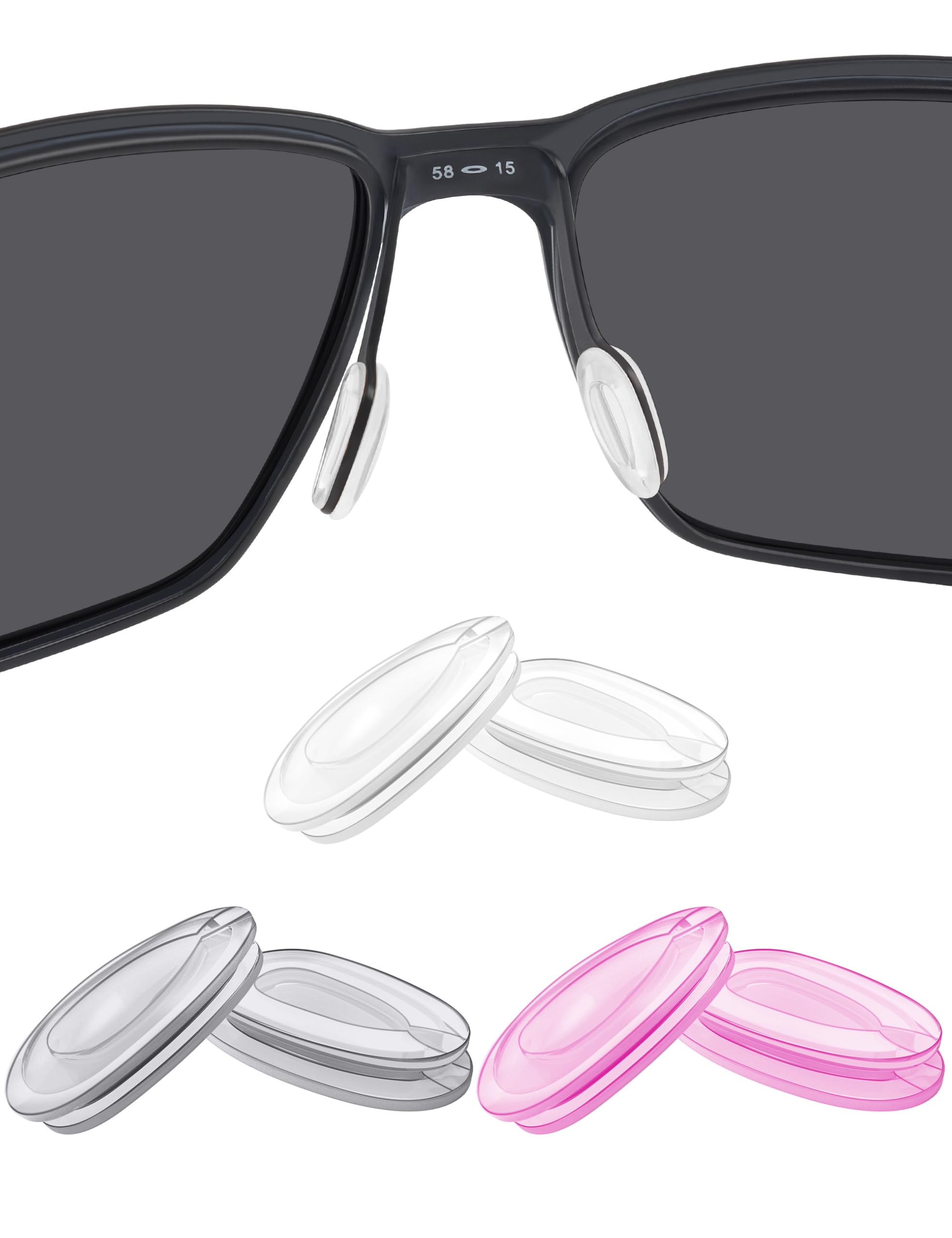 BLAZERBUCK Replacement Nose Piece Nose Pads for Oakley Holbrook Metal OO4123 Sunglass