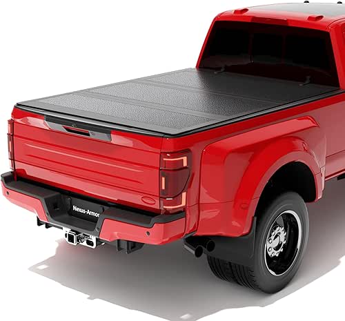 Low Profile Flip-Up Hard Tri-Fold Tonneau Cover for 2017-2025 Ford