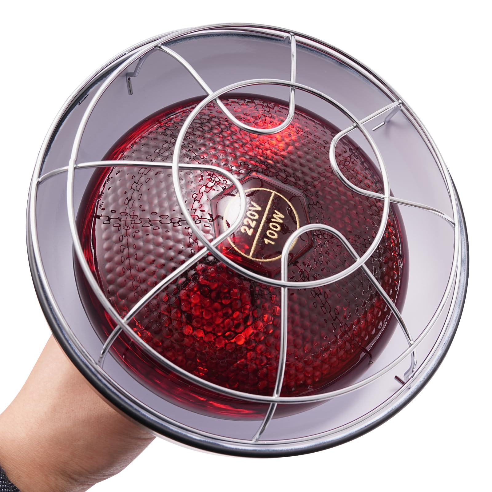 Lampa z czerwonym światłem, lampa na podczerwień, 150 W, czerwone światło, światło na podczerwień, dla osób cierpiących na bóle stawów i mięśni, kulturystów