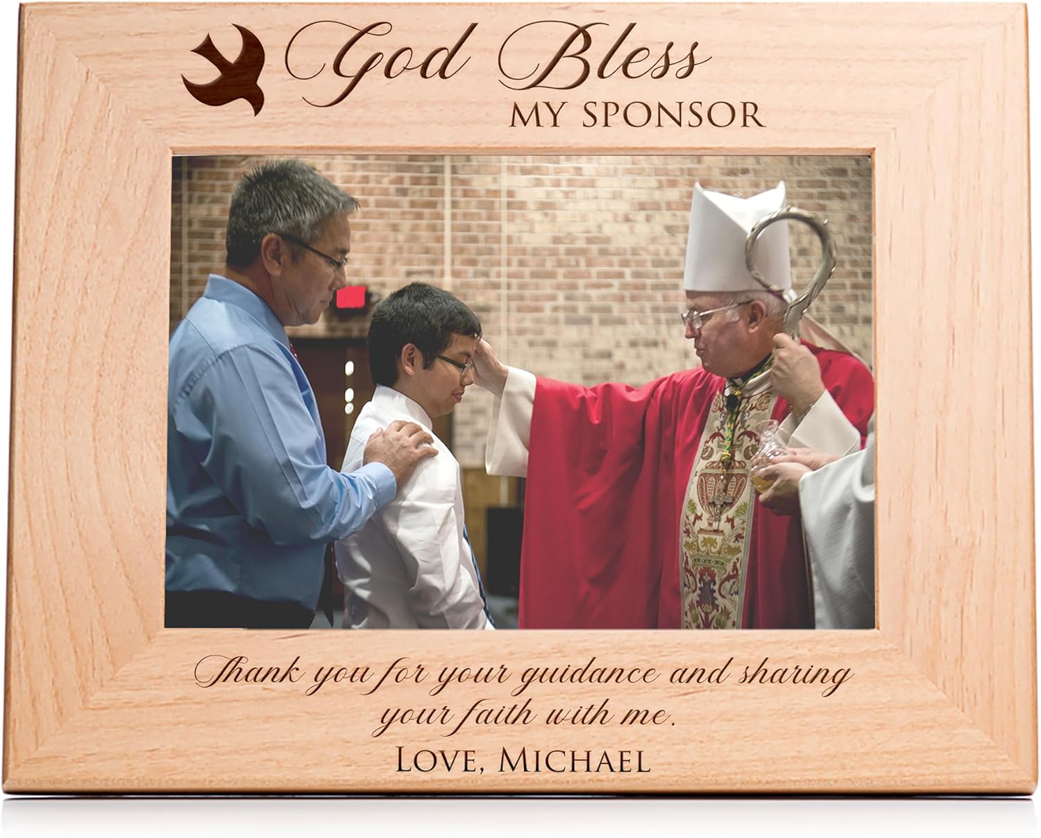 Amazon.com - Lifetime Creations Personalized Confirmation Sponsor ...