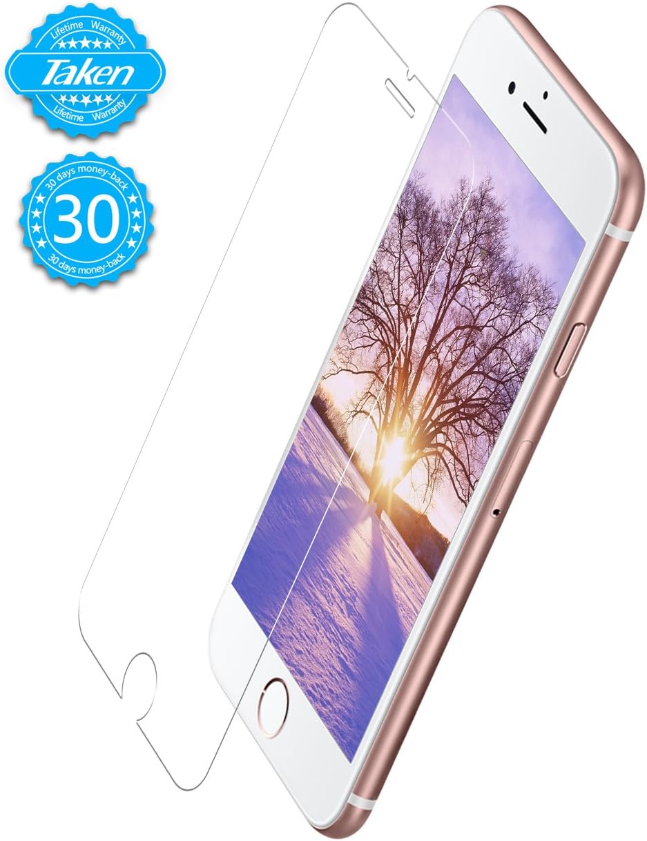Taken iPhone 6 Screen Protector - iPhone 6s Tempered Glass - High Definition - Ultra Clear (4.7 inch)