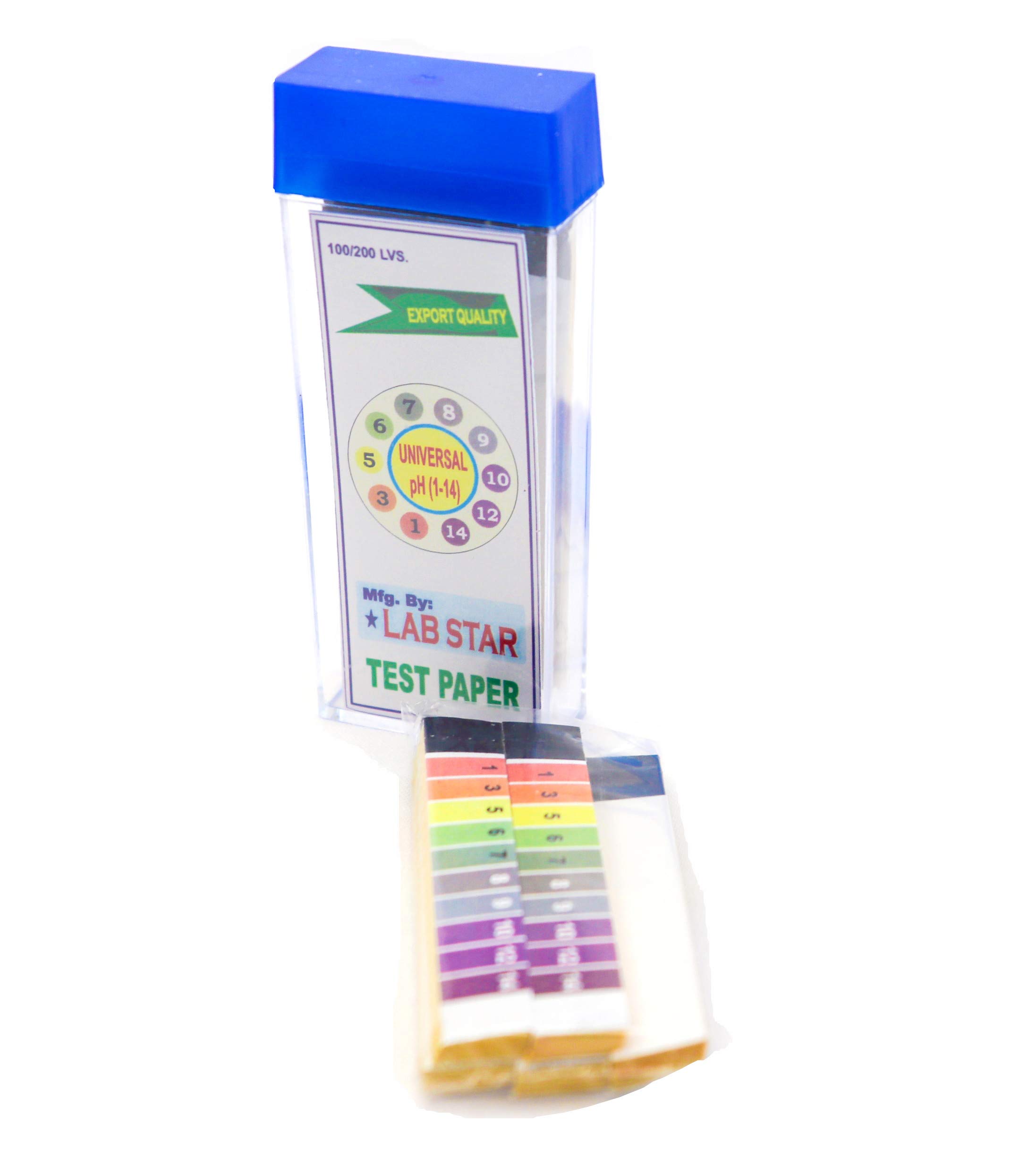 Labworld universal Ph paper 100 test strips for water testing acid and bases laboratory multipurpose leaves for ph value of urine,beauty products,soap,pathology lab