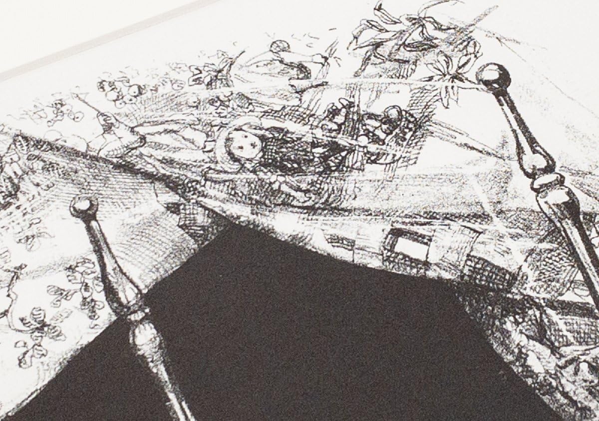 真作　藤田嗣治　夢　50/78　大判リトグラフ　本人直筆サイン　1947年　限定 9169_0970536b9fc0b48fa0246d52c