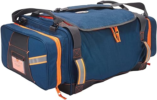 Miniatura 7 de Ergodyne Arsenal 5216 First Responder Medical Trauma Supply Jump Bag para EMS, policía, bomberos, azul