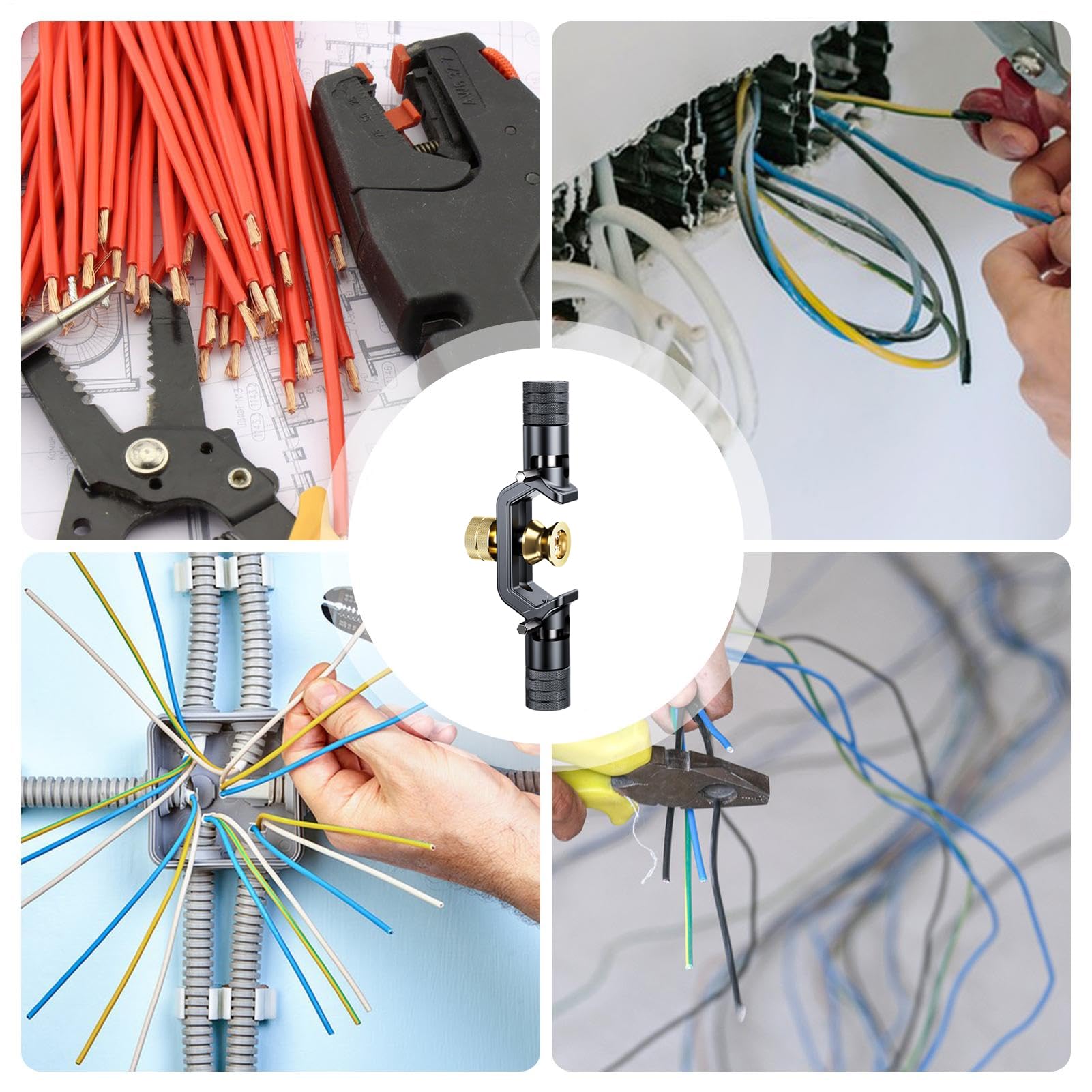Pelacables De Fibra Óptica Cortador Radial Manual, Pelador De Alambres