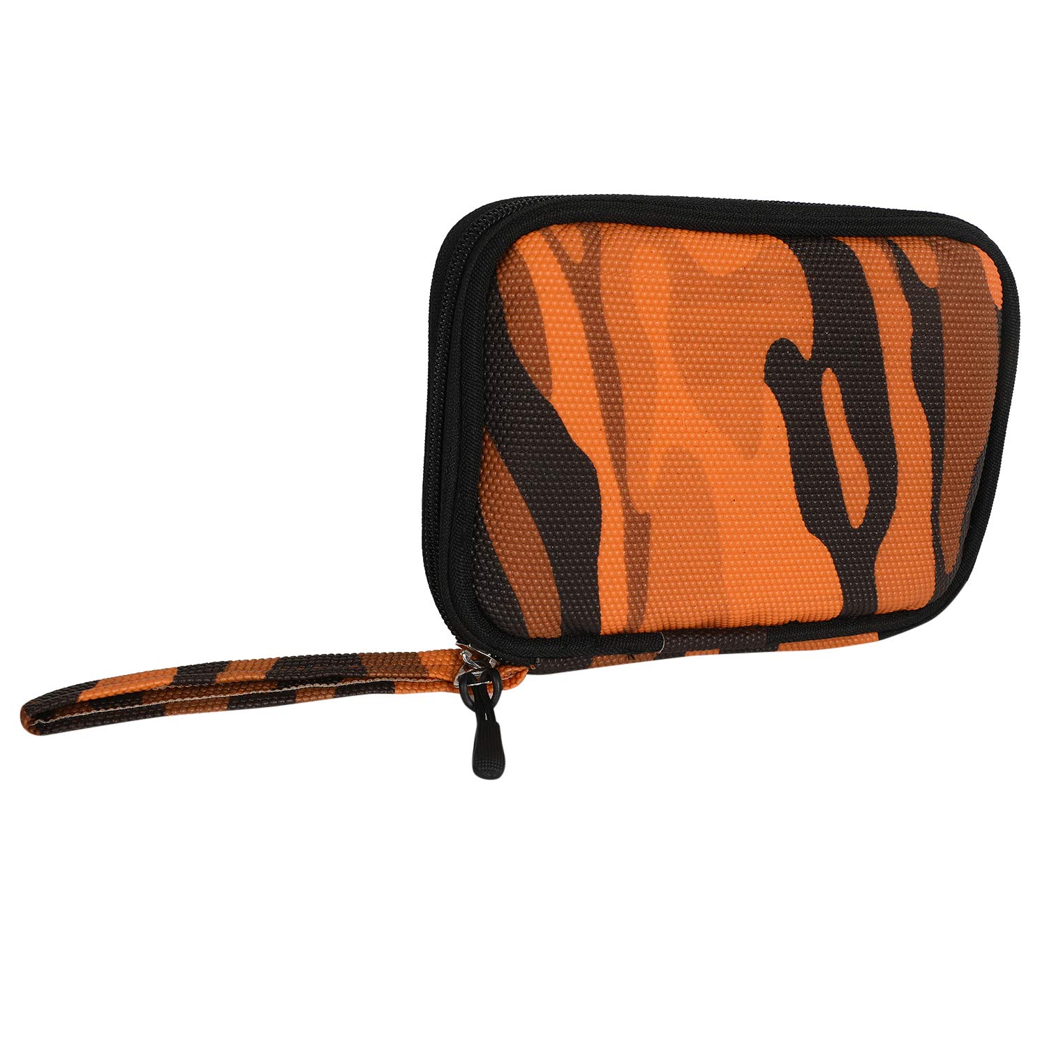 WOLFANO Hard Disk Drive Pouch case for 2.5" HDD Cover WD Seagate Slim (Orange)-image-16