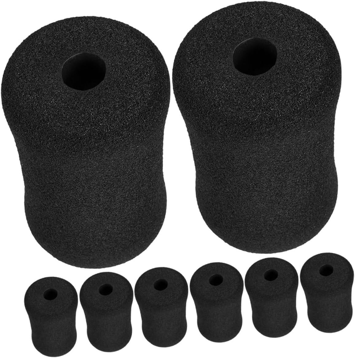 Kisangel 8Pcs Leg Extension Machine Covers Durable Pads for Ab Training Versatile Replacement for Gym Equipment Exercise Bench Accessory for Sit Ups and Weightlifting