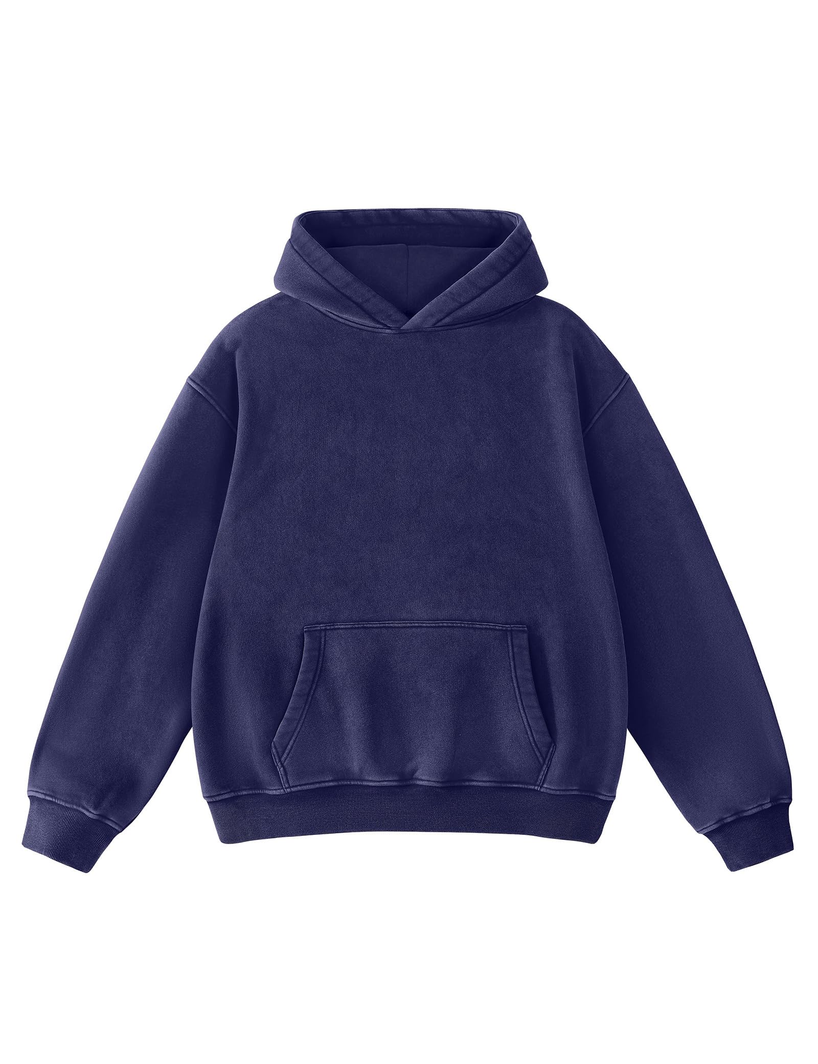 Hatant Oversized Hoodie Sweatshirts for Men Couples Heavyweight Hoodies Pullover Vintage Mens Acid Wash Sweaters Clothes 2026