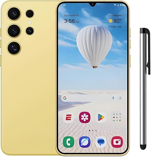 Miniatura 11 de Echoamo Teléfono celular C24 Ultra desbloqueado Android 14, 4GB+128GB Octa-core Smartphone, 6800mAh Teléfono móvil, 6.3 "FHD+, bloqueo de huellas