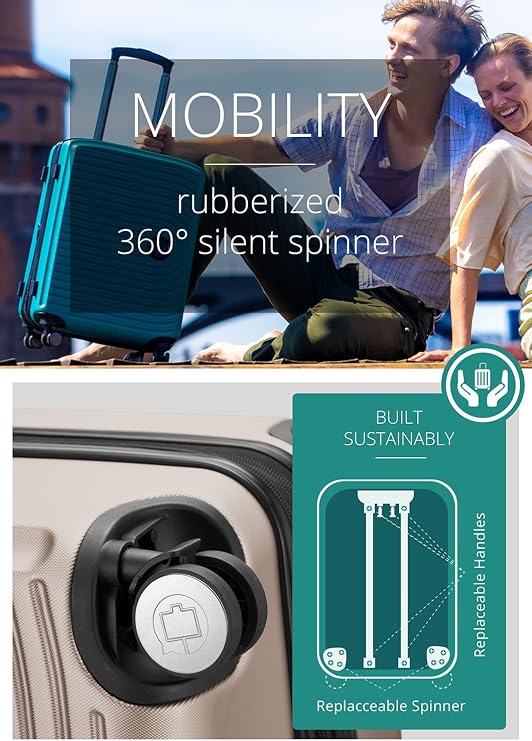 Hauptstadtkoffer Mitte Suitcase Mitte ABS champagne