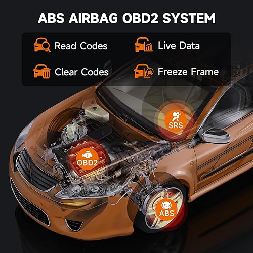 Miniatura 5 de FOXWELL NT630 Plus OBD2 escáner con ABS y SRS funciones completas, herramienta de diagnóstico de auto de purga automática ABS, lector de códigos con