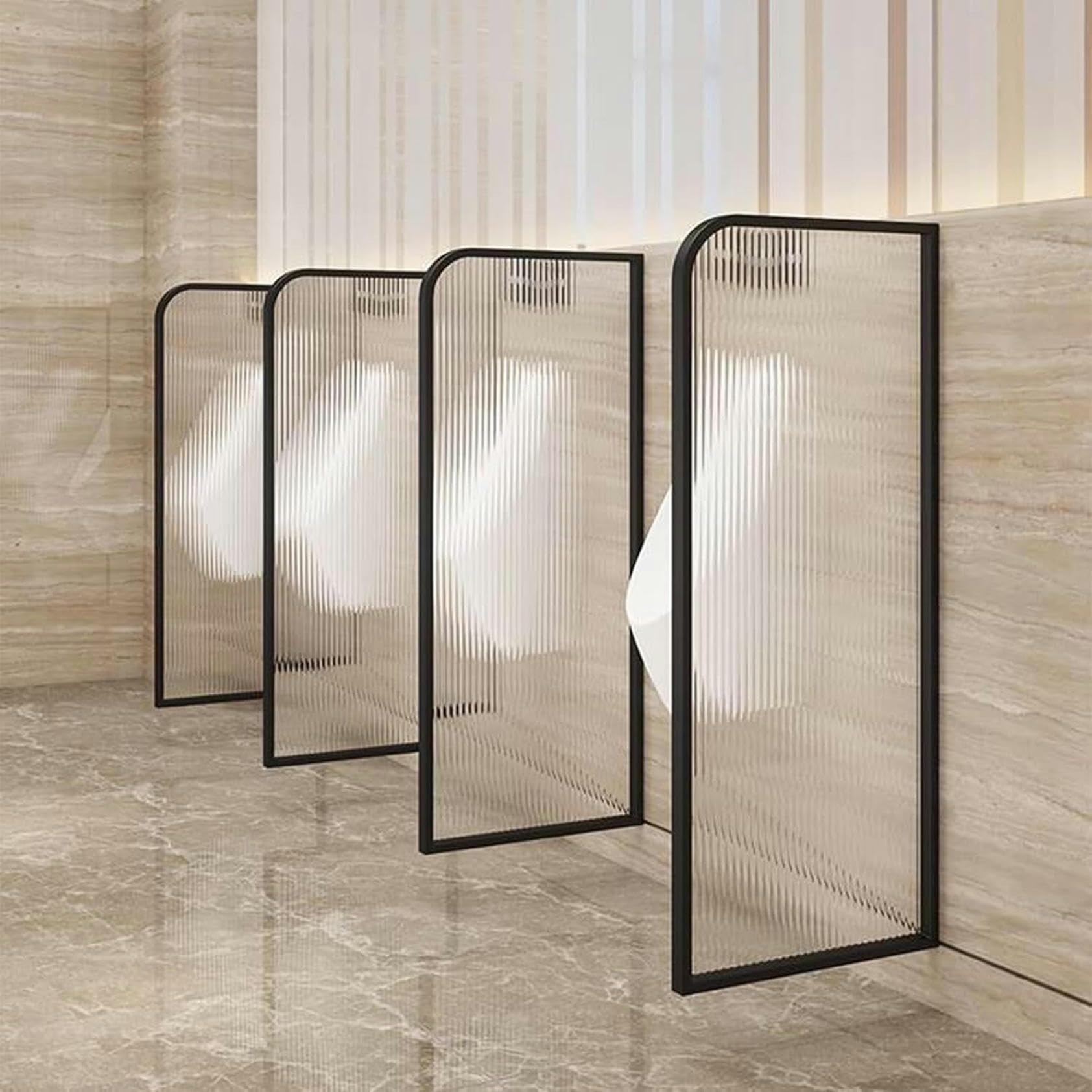 GJZQDKX Privacy Screen For Adult Urinal, Toilet Partition With Urinal Screen, Toilet Separator With Urinary Screen, Urinal Privacy Screen, Urinary Partition (color