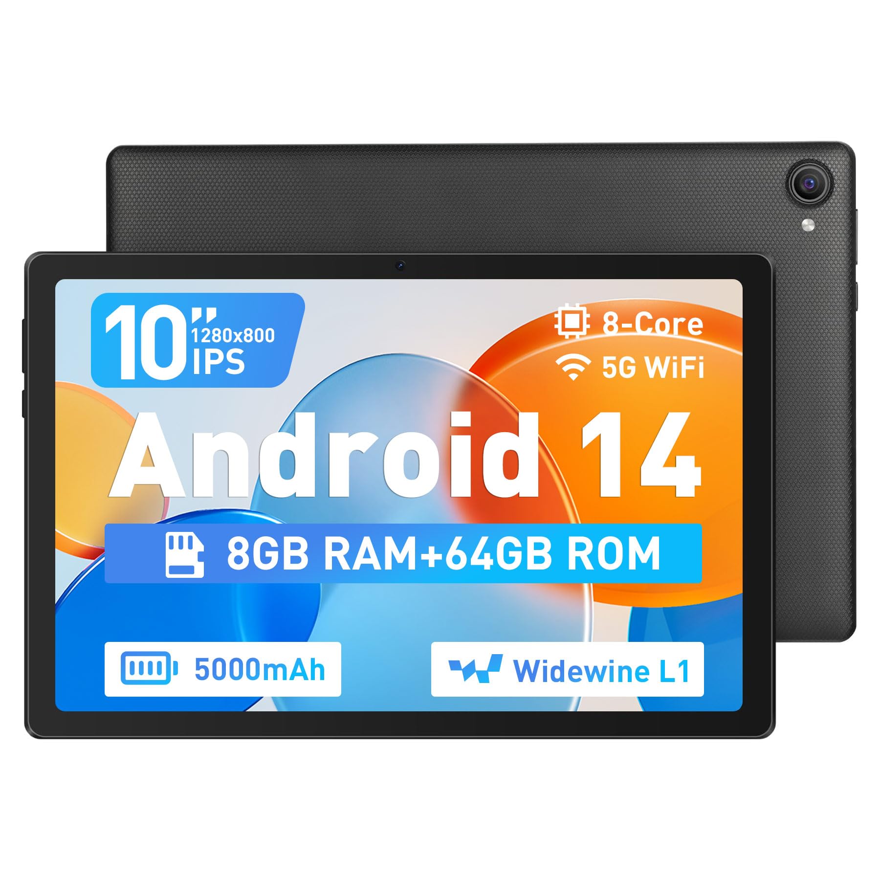❤️1品限り❤️Android 14 タブレット 10インチ 8コアCPU 薄型