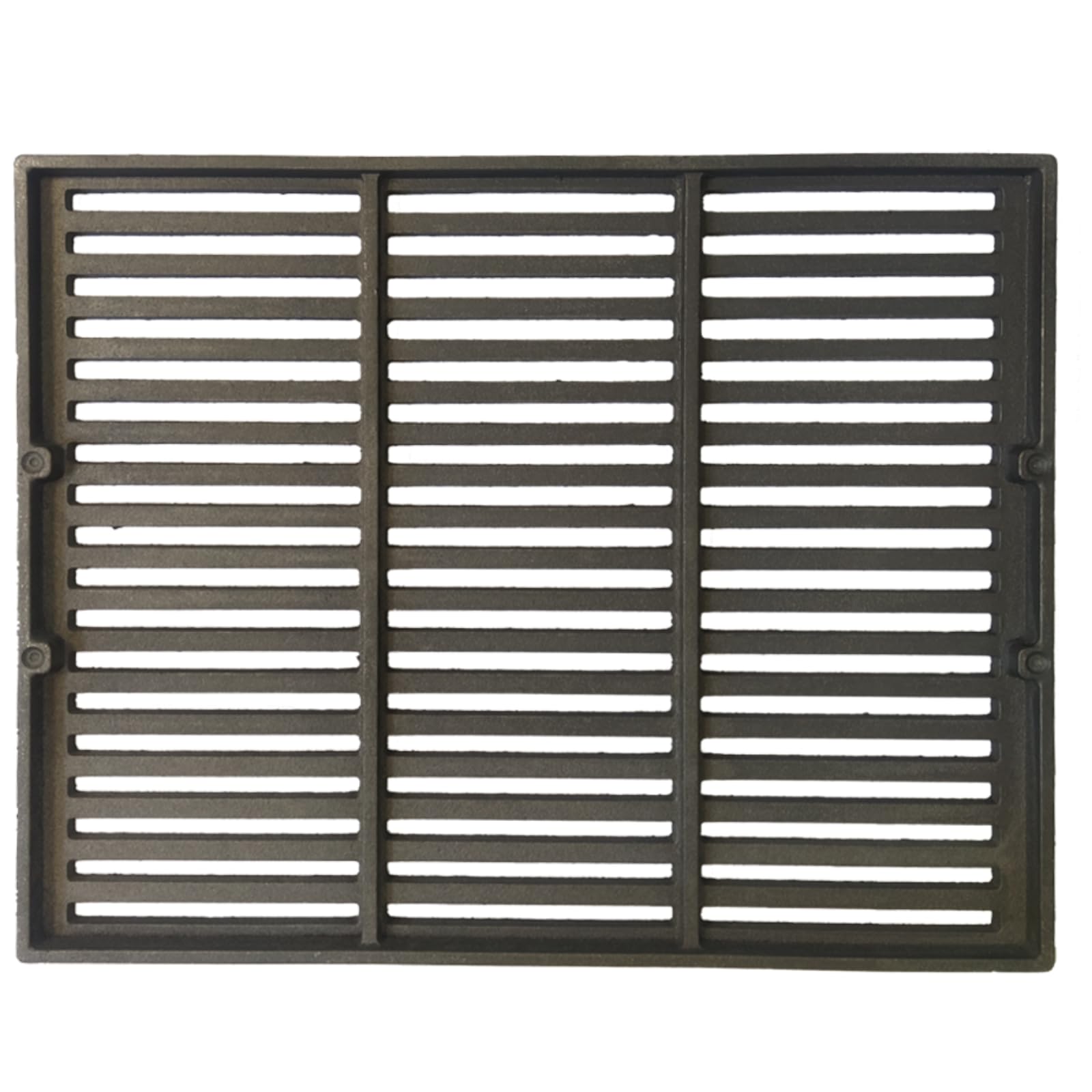 Lunaway - Griglia in ghisa per raccolta cenere e barbecue | Dimensioni 50 x 40 cm, Spessore 2,3 cm | Ottimizza il tiraggio del camino | Resistente alle alte temperature | Facile pulizia