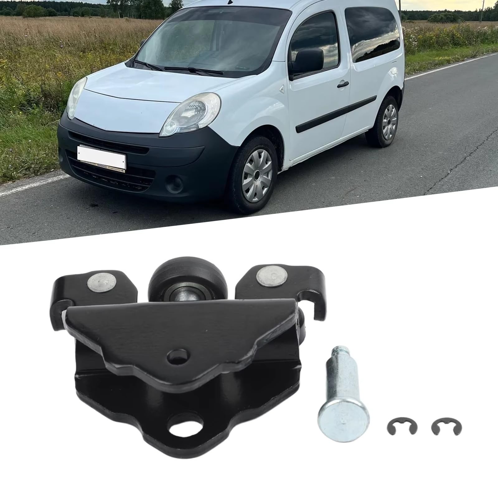 Rodillo Puerta Corredera Coche Para Kangoo II 2008-2018