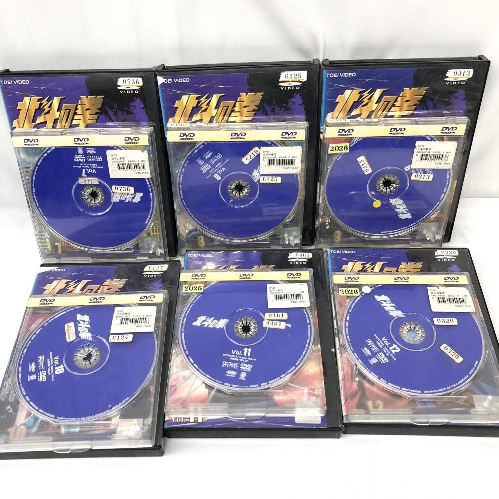 Amazon.co.jp: 中古DVDソノタ）ジャンク/レンタル落ち)北斗の拳 DVD 全 