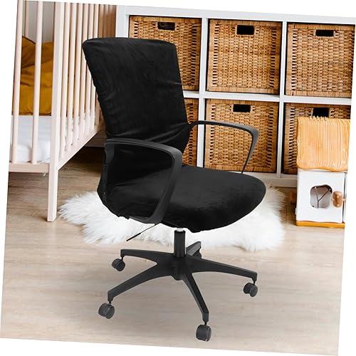Miniatura 8 de Funda para silla de oficina elástica elástica de poliéster moderno protector para comedor
