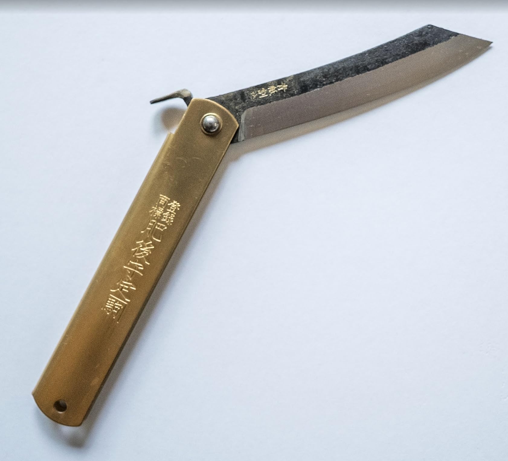 Higonokami Folding Knife – Blue Paper Steel 120mm