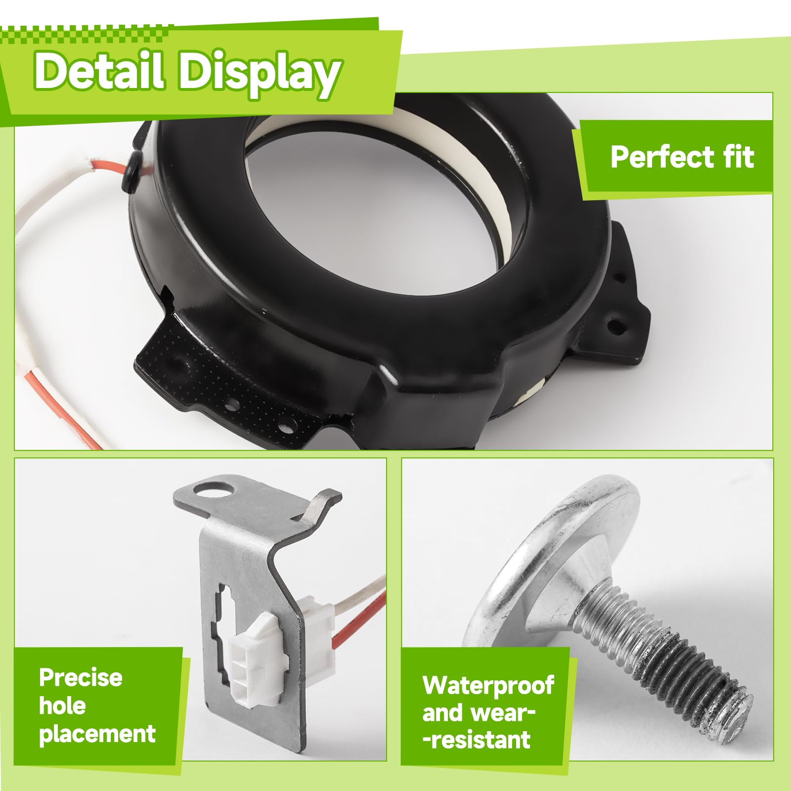 W10754448 Washer Clutch Compatible with Whirlpool, Maytag And Kenmore, Replacement Part W10447973 W10817398 W10905022 AP5956756 3452770 PS10064562 EAP10064562