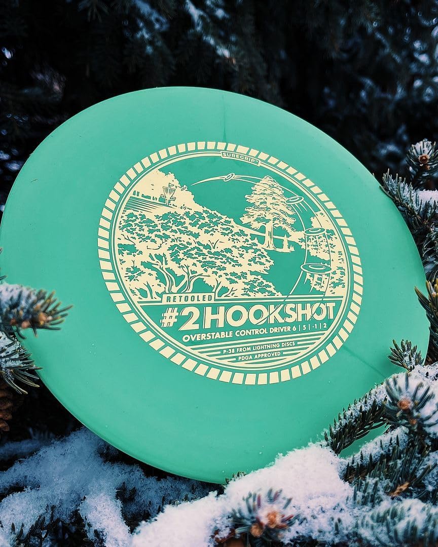 Lightning Disc Golf Starter Set – 3 Discs & Fade Lite Shoulder Bag (Black) – Includes #2 Hookshot, Rubber Putter, #2 Driver (Sure Grip Plastic, Colors Vary) (Rubber Putter & #2 Driver Float on Water)